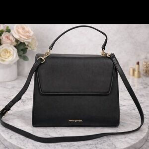 Beauty Goodies Insulated Vegan Leather Lunch Bag NWOT